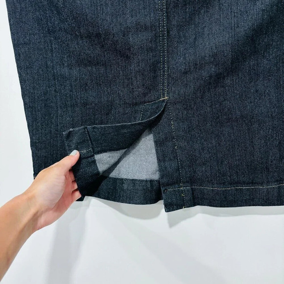 ONE5ONE Dark  blue denim skirt - Picture 8 of 8